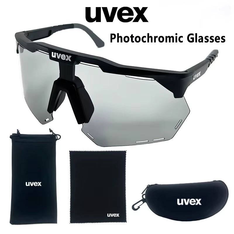 Sports Glasses Men'S and Women'S Polarized Bike Eyewear MTB Cycling UV400 Photochromic Sunglasses Bicycle Road Goggles