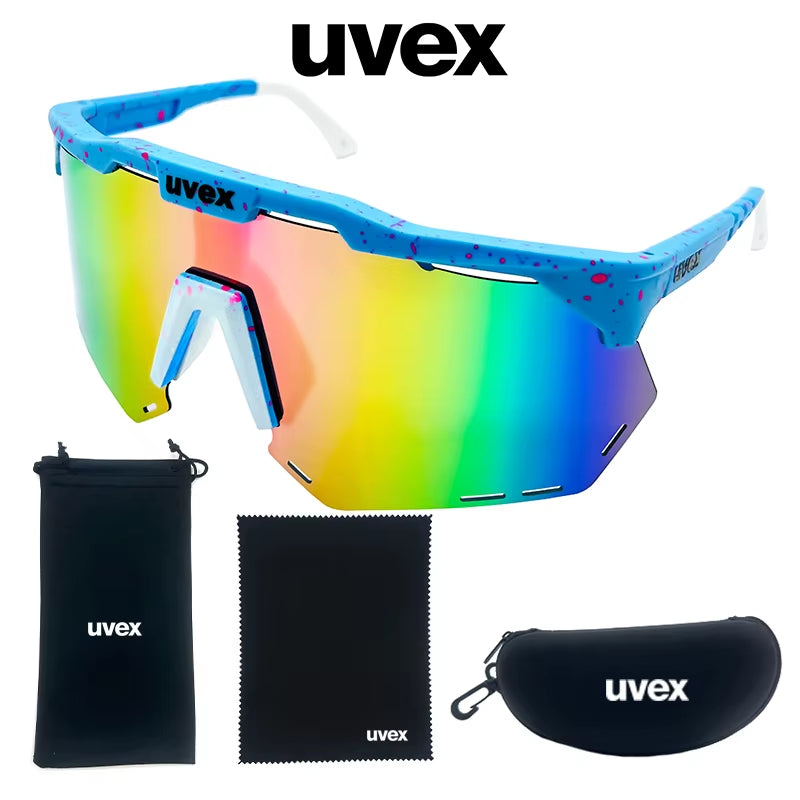 Sports Glasses Men'S and Women'S Polarized Bike Eyewear MTB Cycling UV400 Photochromic Sunglasses Bicycle Road Goggles