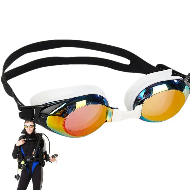 Swim Goggles Adult Women anti Fog Swim Goggles Leak Free anti UV Clear View anti Fog Men'S Swim Goggles for Teenagers