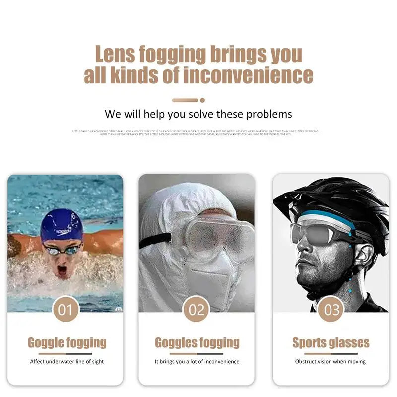 60ML Antifogging Agent Diving Mask Goggles Car Glass Swimming Diving Goggles Fog Remover anti Fog Spray